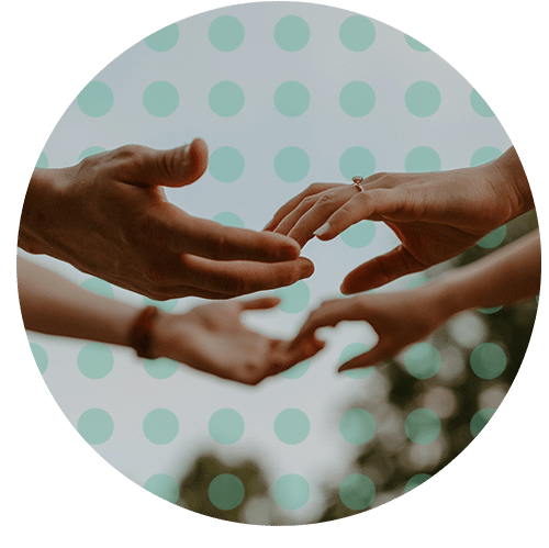 Samenpunt - foto handen